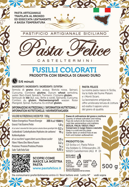 Fusilli 4 Colori